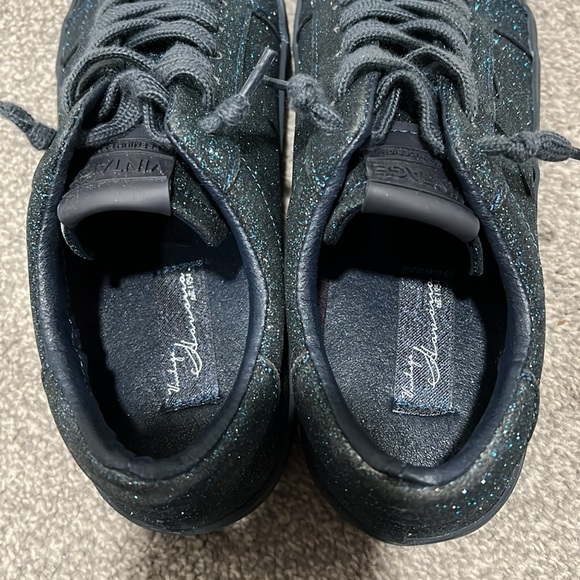 New Vintage Havana navy sparkle sneakers. - Picture 4 of 4